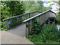 Footbridge along the Thames Path