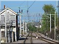 Railway lines east of Hertford East station