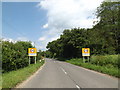 TM1382 : Entering Burston on Diss Road by Geographer