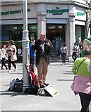 O1534 : A Voice Crying in the Wilderness - A street preacher on O'Connell Street by Eric Jones