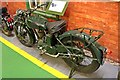 1938 Norton 16H motorcycle, Wirral Transport Museum, Birkenhead