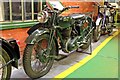 1938 Norton 16H motorcycle, Wirral Transport Museum, Birkenhead