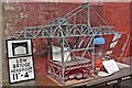 Bidston Dock crane model, Wirral Transport Museum, Birkenhead