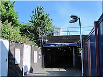 TQ3388 : Seven Sisters station - entrance on Seven Sisters Road, N15 by Mike Quinn