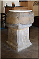 St John the Baptist, Onehouse - Font