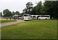 SP4416 : Coach parking area in Blenheim Park, Woodstock by Jaggery