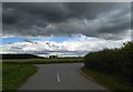 At last a bend on the end of Tindale Bank Road