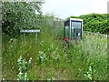 Phone box on Furlongs Road