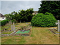 NE corner of  Hensington Road Cemetery in Woodstock