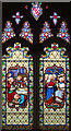 All Saints, Stuston - Stained glass window