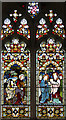 All Saints, Stuston - Stained glass window