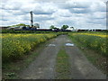 Bridleway towards Toft Grange