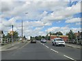 Booker  Avenue  West  Allerton  Station  on  the  right