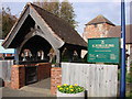 The lych-gate war memorial at Old Felixstowe