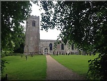 SP6495 : Wistow Church by Dave Thompson