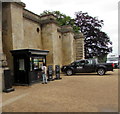 Visitor information booth, Blenheim Palace, Woodstock