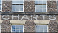 Ghost sign on an old building on Quayside, NE1