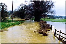 TF0119 : Flooding at Creeton, near Bourne, Lincolnshire by Rex Needle