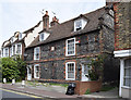 Flint cottages in King Street