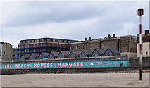 TR3470 : The Beach Houses, Margate by Keith Edkins