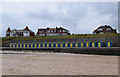 21 beach huts and a beach hut