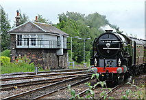 NS7993 : Tornado approaching Stirling station by Thomas Nugent