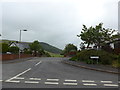 Looking from the B4572 into Close Corwen