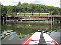 Sluice gate on the River Great Ouse