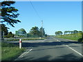 A736 Lochlibo Road heading north