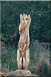 SZ8596 : Mick Burns Sculpture, RSPB Pagham Harbour Local Nature Reserve, Selsey Road, Siddlesham by Jo and Steve Turner