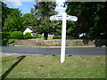 Signpost at Bedlar