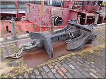 NO4030 : An anchor from the NORTH CARR lightship by Stanley Howe