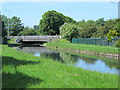 The New River east of the Great Cambridge Road (A10)