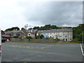 Houses opposite Plascrug Leisure Centre