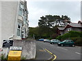 Looking from North Road into Heol Y Bryn Road