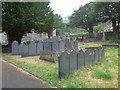 St Padarn, Llanbadarn Fawr: churchyard (ii)