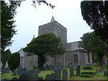 SN5981 : St Padarn, Llanbadarn Fawr: churchyard (vi) by Basher Eyre