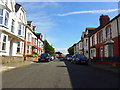 Looking southwards down Banadl Road