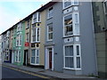 Pastel coloured houses in Queens Road