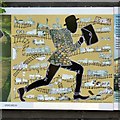 SJ8892 : Running Man: Panel 6 by Gerald England