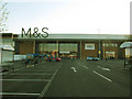 TQ4078 : Marks and Spencer, Charlton: front view by Stephen Craven