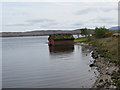 Boat house on the shores of Loch Loyal