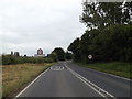 TM0381 : Entering South Lopham on the A1066 Thetford Road by Geographer