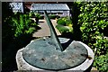 Loseley Park: The sundial in the herb garden