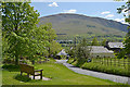 View over Threlkeld rooftops