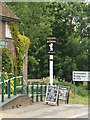TM0481 : The White Horse Public House sign by Geographer