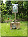 TM0481 : South Lopham Village sign by Geographer