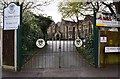 Entrance to the Abbey School (Junior School), Christchurch Road, Reading