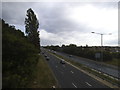 The A1 southbound, Borehamwood