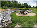 Picnic area in the Town Park